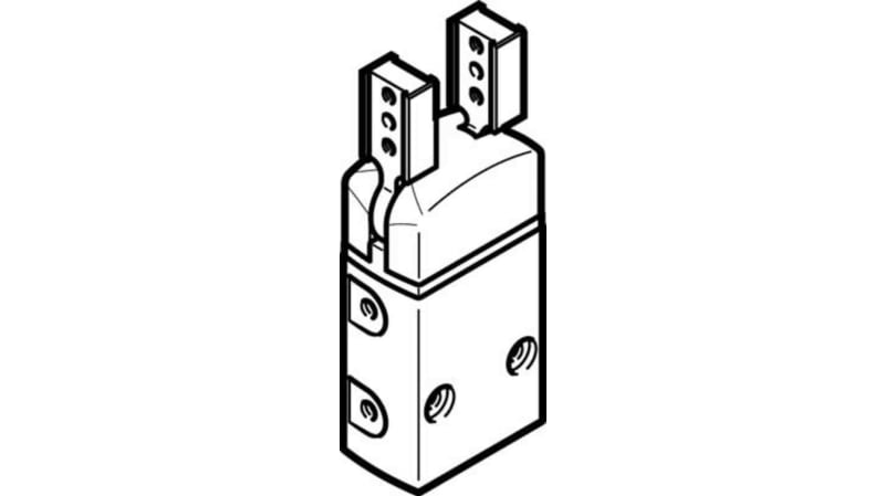 Festo 2 Finger Double Action Pneumatic Gripper, DHRS-10-A
