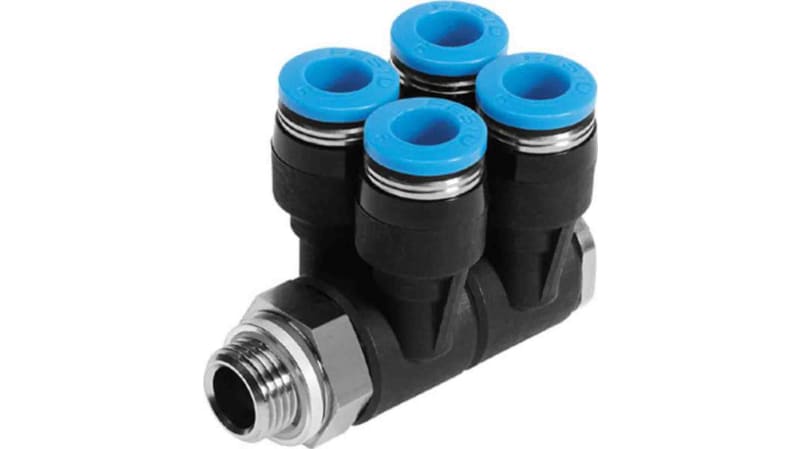 Festo QSLV4-3/8-8 multiple distributor