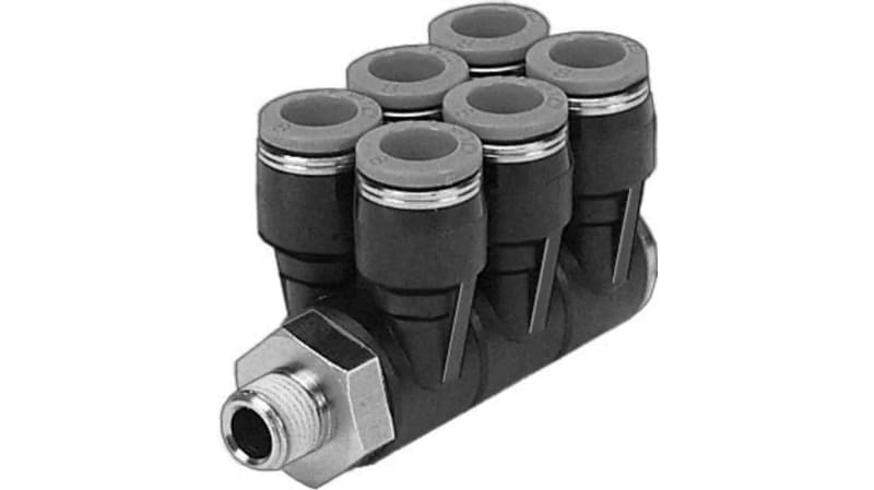 Festo QSLV4-1/2-12 multiple distributor