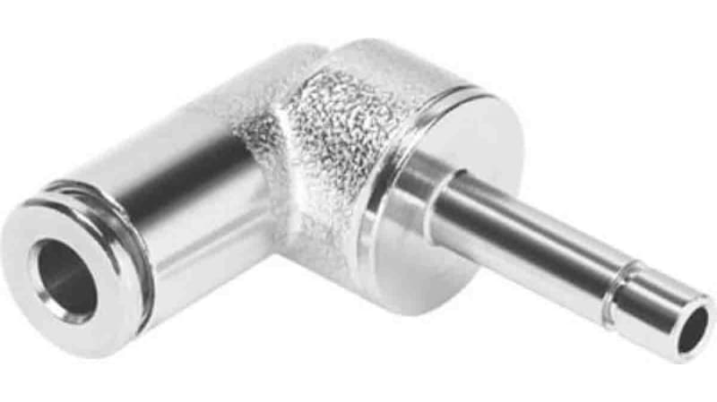 Festo Elbow Tube-toTube Adaptor to Push In 4 mm to Push In 4 mm, NPQM Series
