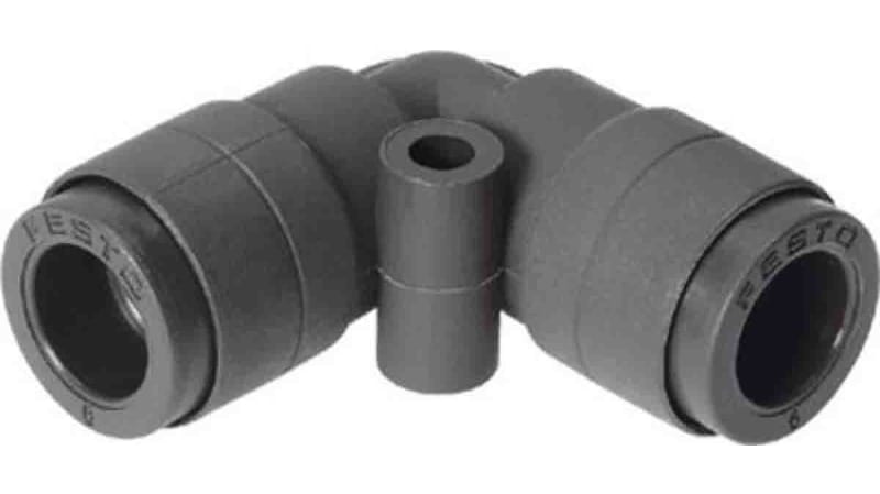 Festo Elbow Tube-toTube Adaptor to Push In 6 mm to Push In 6 mm, QSL Series