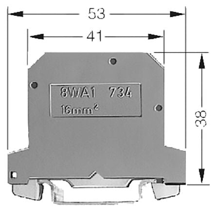 Siemens 8WA1011-1PK00 2033221