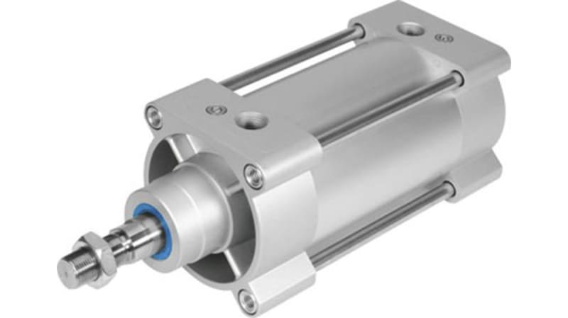 Festo Pneumatic Cylinder 100mm Bore, 500mm Stroke, DSBG-100-500-PPVA-N3 Series, Double Acting