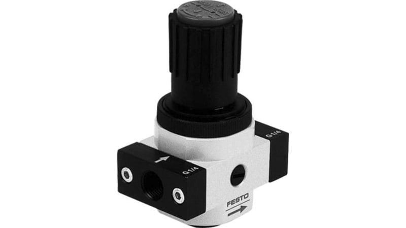 Festo G 1/4 Pneumatic Regulator - 0.5bar to 7bar