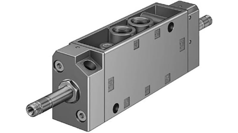 Festo 5/2 Bistable Pneumatic Solenoid/Pilot-Operated Control Valve - Electrical G 1/4 JMFH Series