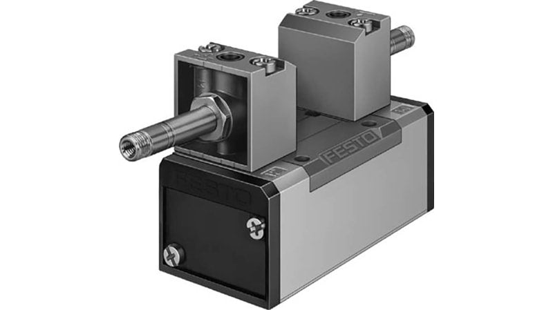 Festo 5/2 Bistable Pneumatic Solenoid/Pilot-Operated Control Valve - Electrical JMFH Series