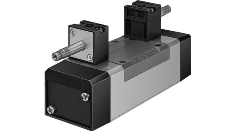 Festo 5/3 Closed Solenoid Valve - Electrical MN1H-5/3G-D-1-S-C Series