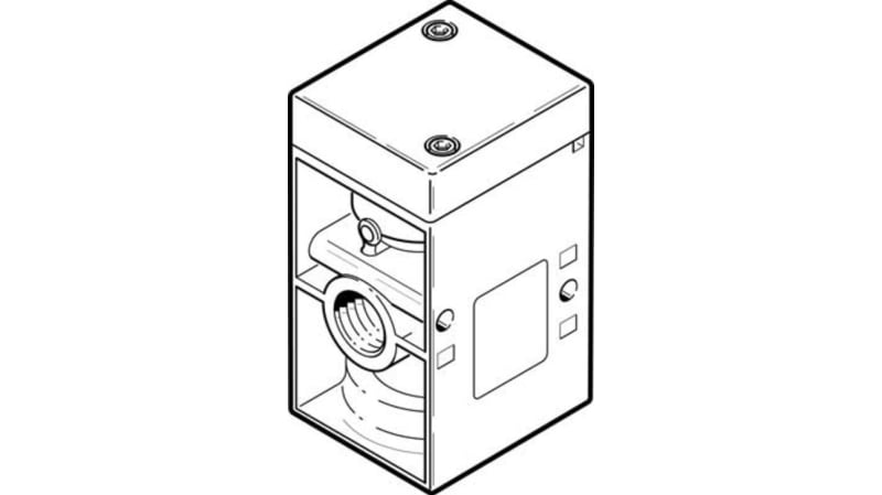 Festo 3/2 Open/Closed, Monostable Solenoid Valve - Pneumatic VL/O-3-3/4 Series