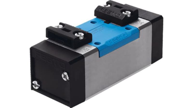 Festo 5/3 Exhausted Pneumatic Solenoid Valve - Pneumatic VL-5/3E-D-1-C Series