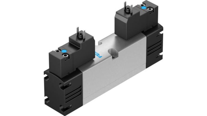 Festo 5/3 Exhausted Solenoid Valve - Electrical VSVA-B-P53E-ZH-A1-1C1 Series