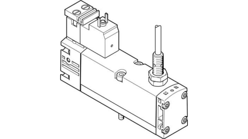 Festo 5/2 Monostable Solenoid Valve - Electrical VSVA-B-M52-MZ-A1-1C1-APC Series