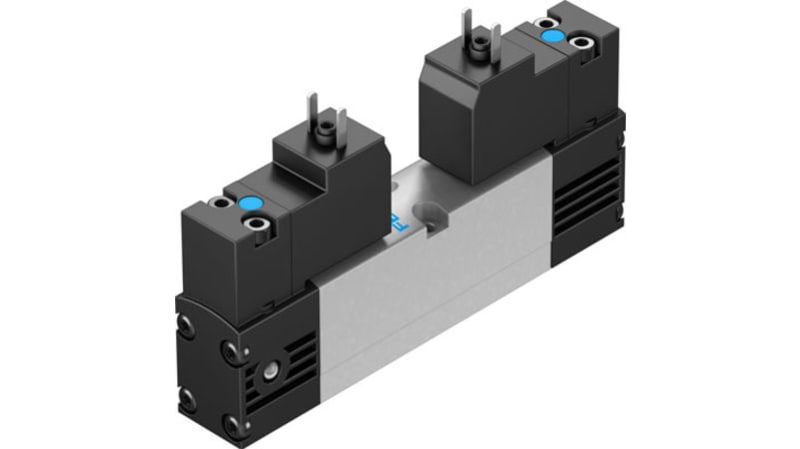 Festo 5/3 Exhausted Solenoid Valve - Electrical VSVA-B-P53E-H-A2-1C1 Series