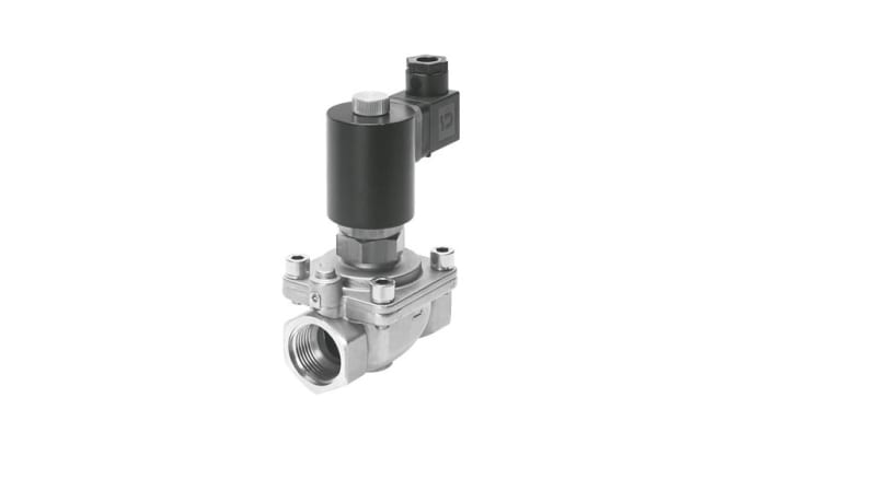 Festo 2/2 Closed, Monostable Solenoid Valve - Electrical VZWF-L-M22C-N114-400-3AP4-10-R1 Series