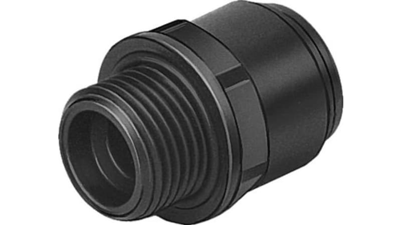 Festo Straight Tube-to-Tube Adaptor to Push In 15 mm to Push In 15 mm, CQ Series