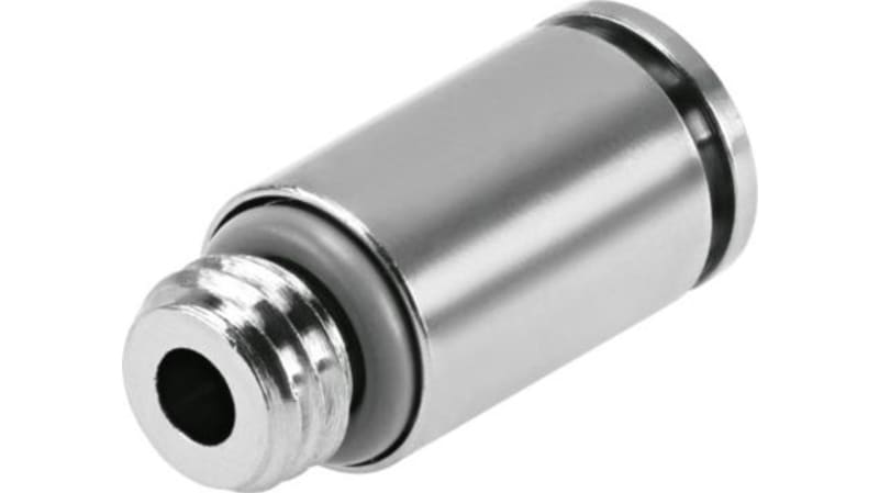 Festo Straight Threaded Adaptor to G 1/4 Male to Push In 10 mm