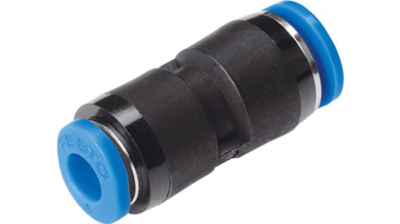 Festo Straight Tube-to-Tube Adaptor to Push In 3 mm to Push In 2 mm, QSM Series