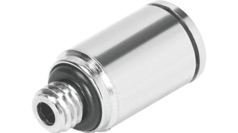 Festo Straight Threaded Adaptor to M5 Male to Push In 4 mm