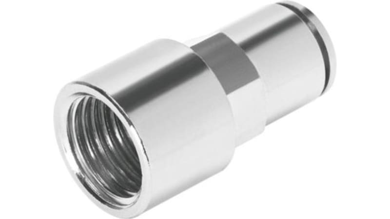 Festo Straight Threaded Adaptor to G 1/8 Female to Push In 6 mm