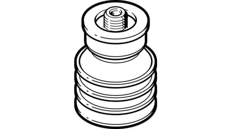 Festo 20mm Bellows Silicon Suction Cup ESS-20-CS