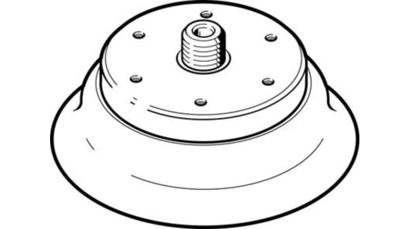 Festo 100mm NBR Suction Cup ESS-100-EN