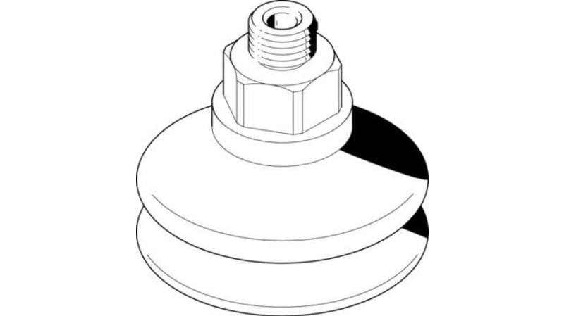 Festo 50mm Bellows Suction Cup ESS-50-BT-G1/4