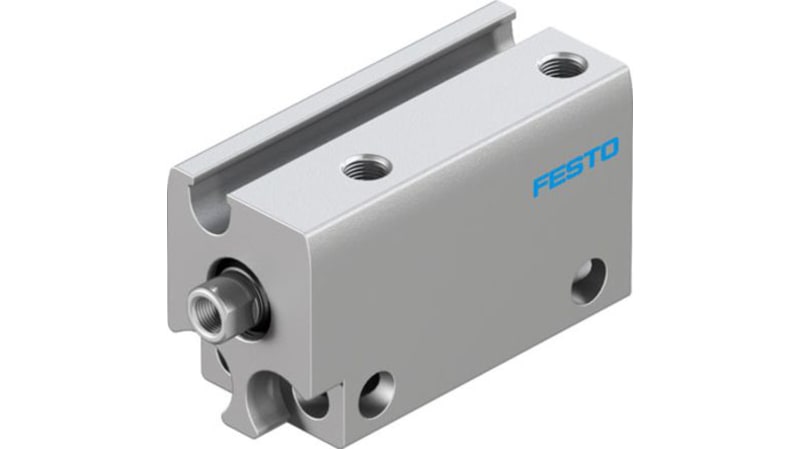 Festo Pneumatic Compact Cylinder 6mm Bore, 10mm Stroke, ADN Series, Double Acting