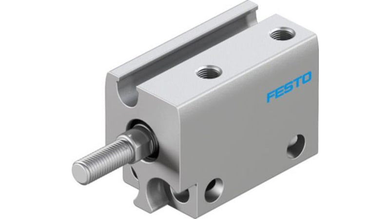 Festo Pneumatic Compact Cylinder 6mm Bore, 5mm Stroke, ADN Series, Double Acting