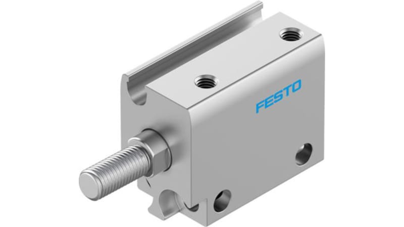 Festo Pneumatic Compact Cylinder 10mm Bore, 10mm Stroke, AEN Series, Single Acting