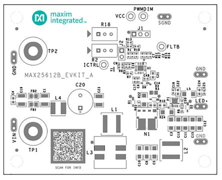 Maxim Integrated MAX25612BEVKIT# 2042514