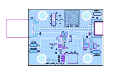 Maxim Integrated MAX20463EVKIT# 2044320