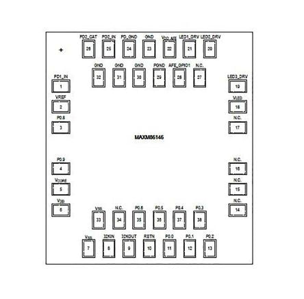 Maxim Integrated MAXM86146CFU+ 2044493