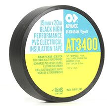 Advance Tapes AT34 BLACK 25MM X 20M 2979289