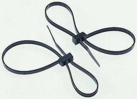 HellermannTyton 117-05060 T50RDH-PA66W-BK (500) 3214410