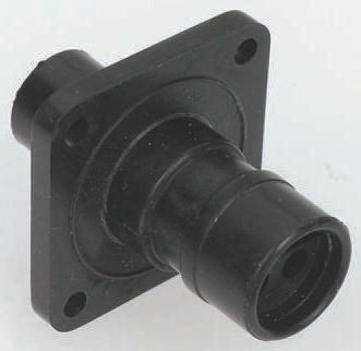 ITT Cannon 120-8552-307/FSK SSF10P ST.M.FL.SCHWARZ 3412923