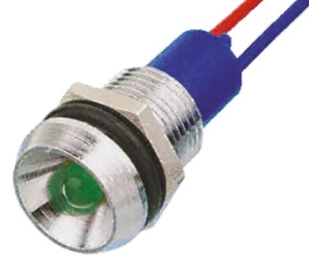 Tranilamp LMR12/12DC/3 GREEN IP65 3875863