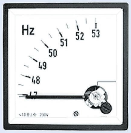 GILGEN Muller & Weigert FQB 96 S  MEßSPG.: 230V, SCALA 47-50-53HZ 3928490