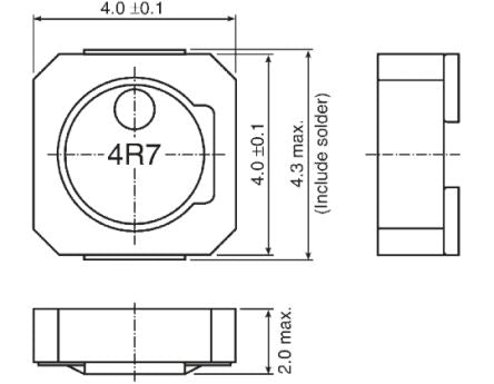 TDK VLCF4020T-100MR85 6142661