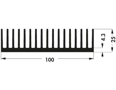 Fischer Elektronik SK508-100SA 6744721