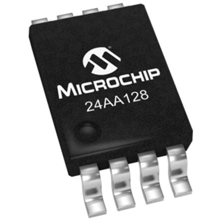Microchip 24AA128-I/MS 6879243