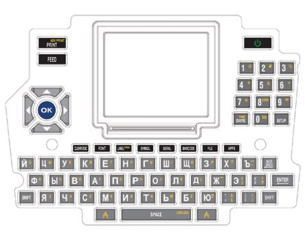 Brady BMP71-CYRILLIC-EU 7117568