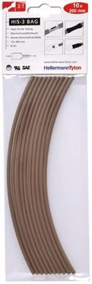 HellermannTyton 308-30314 HIS-3-BAG-3/1-PO-X-BN (10) 7123618