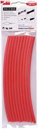HellermannTyton 308-30611 HIS-3-BAG-6/2-PO-X-RD (10) 7123633