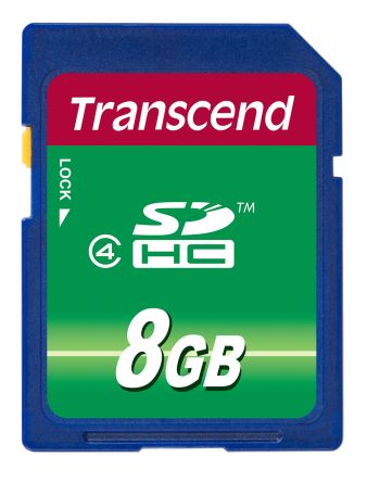 Transcend TS8GSDHC4 7582565
