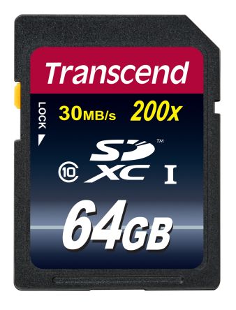 Transcend TS64GSDXC10 7582580