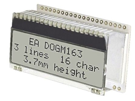 Electronic Assembly EA DOGM163W-A 1462369