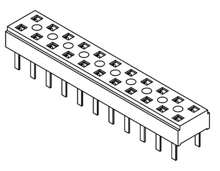 Samtec CLT-105-01-L-D 7668773