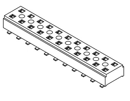 Samtec CLT-105-02-L-D 7668782
