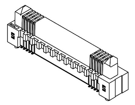 Samtec ERM8-010-05.0-S-DV-TR 7668896