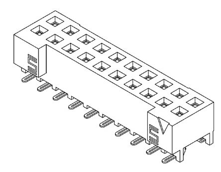 Samtec S2M-105-02-L-D 7678802