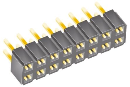 Samtec SLW-108-01-G-D 7679420